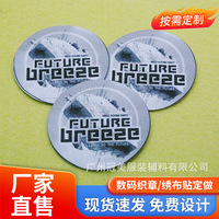 2024年新概念數碼效果的織章具個性化數碼照片繡布貼